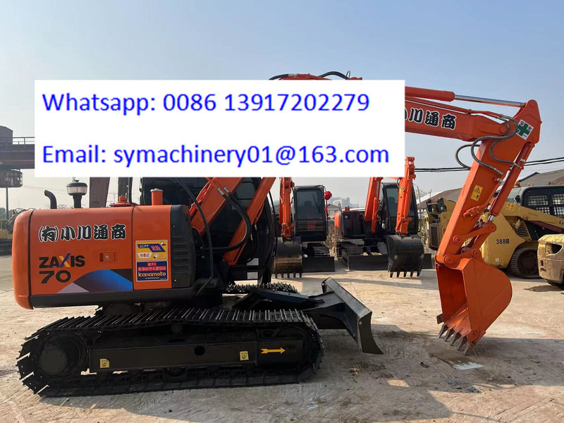 Hitachi ZX70 - Mini escavadeira: foto 5 Hitachi ZX70 - Mini escavadeira: foto 5