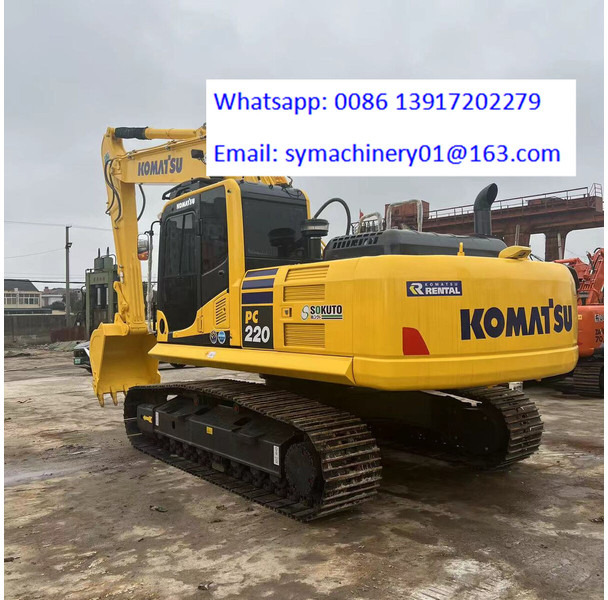 Komatsu PC220-8 - Escavadora de rastos: foto 1 Komatsu PC220-8 - Escavadora de rastos: foto 1