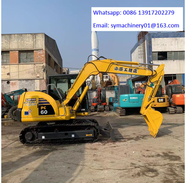 Komatsu PC60-8 - Mini escavadeira: foto 4 Komatsu PC60-8 - Mini escavadeira: foto 4