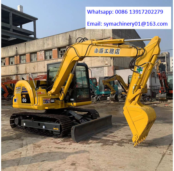 Komatsu PC60-8 - Mini escavadeira: foto 1 Komatsu PC60-8 - Mini escavadeira: foto 1