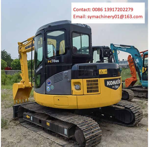 Komatsu PC78US-6 - Mini escavadeira: foto 1 Komatsu PC78US-6 - Mini escavadeira: foto 1