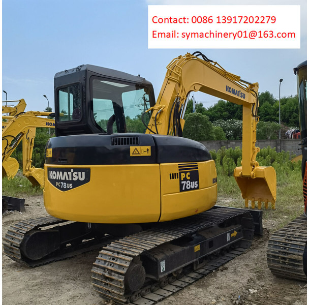 Komatsu PC78US-6 - Mini escavadeira: foto 2 Komatsu PC78US-6 - Mini escavadeira: foto 2