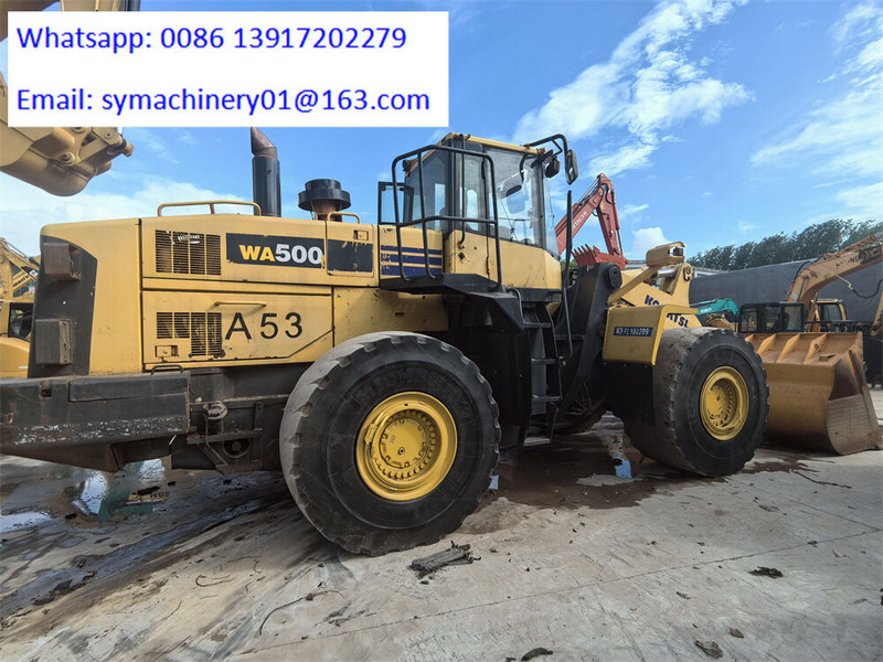 Komatsu WA500-6 WA500 WA600 WA470 - Pá carregadora de rodas: foto 1 Komatsu WA500-6 WA500 WA600 WA470 - Pá carregadora de rodas: foto 1
