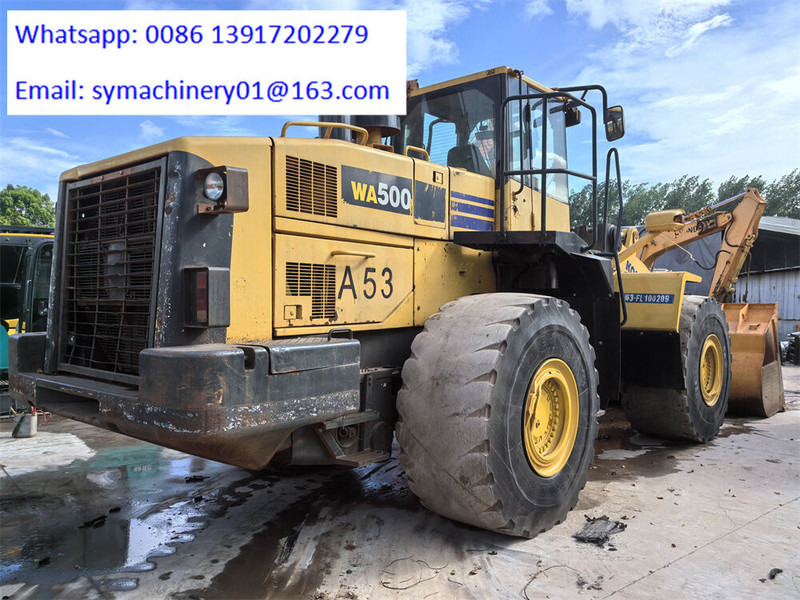 Komatsu WA500-6 WA500 WA600 WA470 - Pá carregadora de rodas: foto 5 Komatsu WA500-6 WA500 WA600 WA470 - Pá carregadora de rodas: foto 5