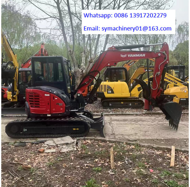 Yanmar Vio 55 - Mini escavadeira: foto 4 Yanmar Vio 55 - Mini escavadeira: foto 4