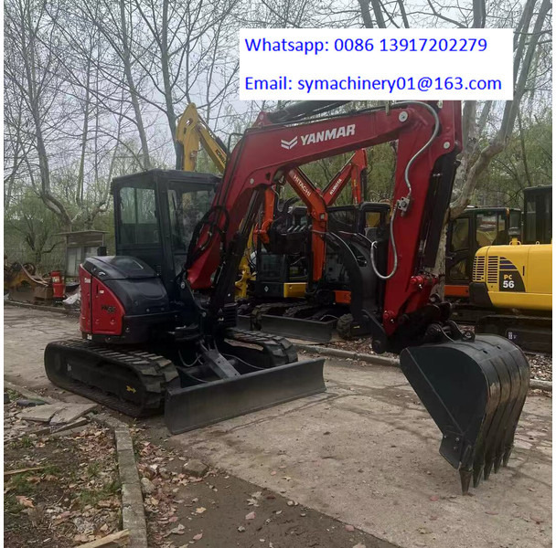 Yanmar Vio 55 - Mini escavadeira: foto 3 Yanmar Vio 55 - Mini escavadeira: foto 3
