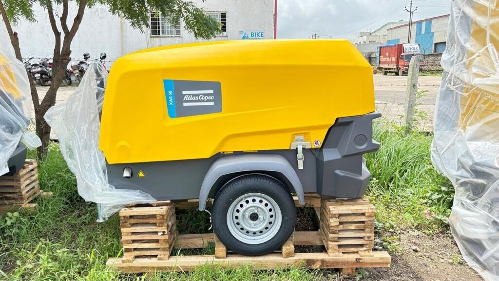 New Atlas Copco XAS 58 mobile compressor - Compressor de ar: foto 1 New Atlas Copco XAS 58 mobile compressor - Compressor de ar: foto 1