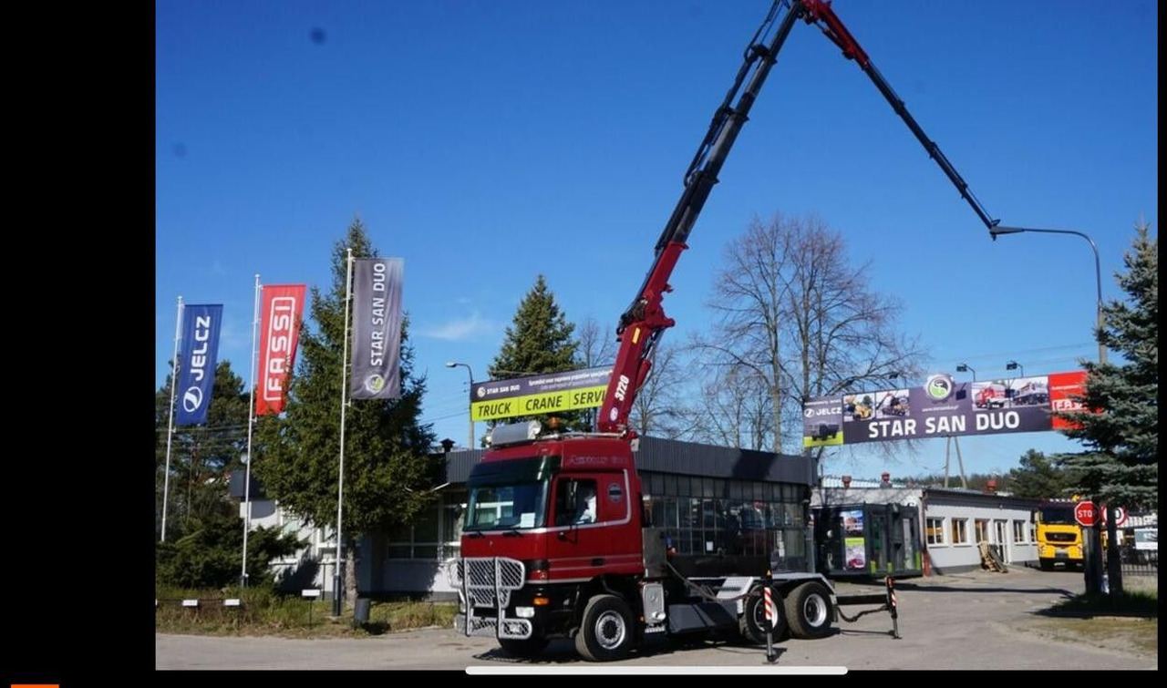 Leasing de  Mercedes-Benz ACTROS 3348 Kran HMF3720K4 Fly-Jip Fun   k Klima Mercedes-Benz ACTROS 3348 Kran HMF3720K4 Fly-Jip Fun   k Klima: foto 10