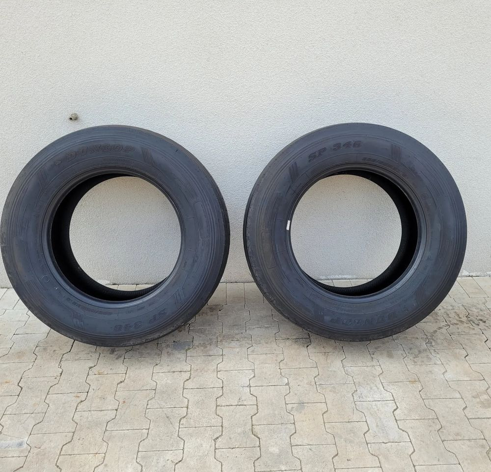 2X 385/55 R22.5 DULOP SP 346 CENA ZA SZT - Pneu por Camião: foto 1 2X 385/55 R22.5 DULOP SP 346 CENA ZA SZT - Pneu por Camião: foto 1