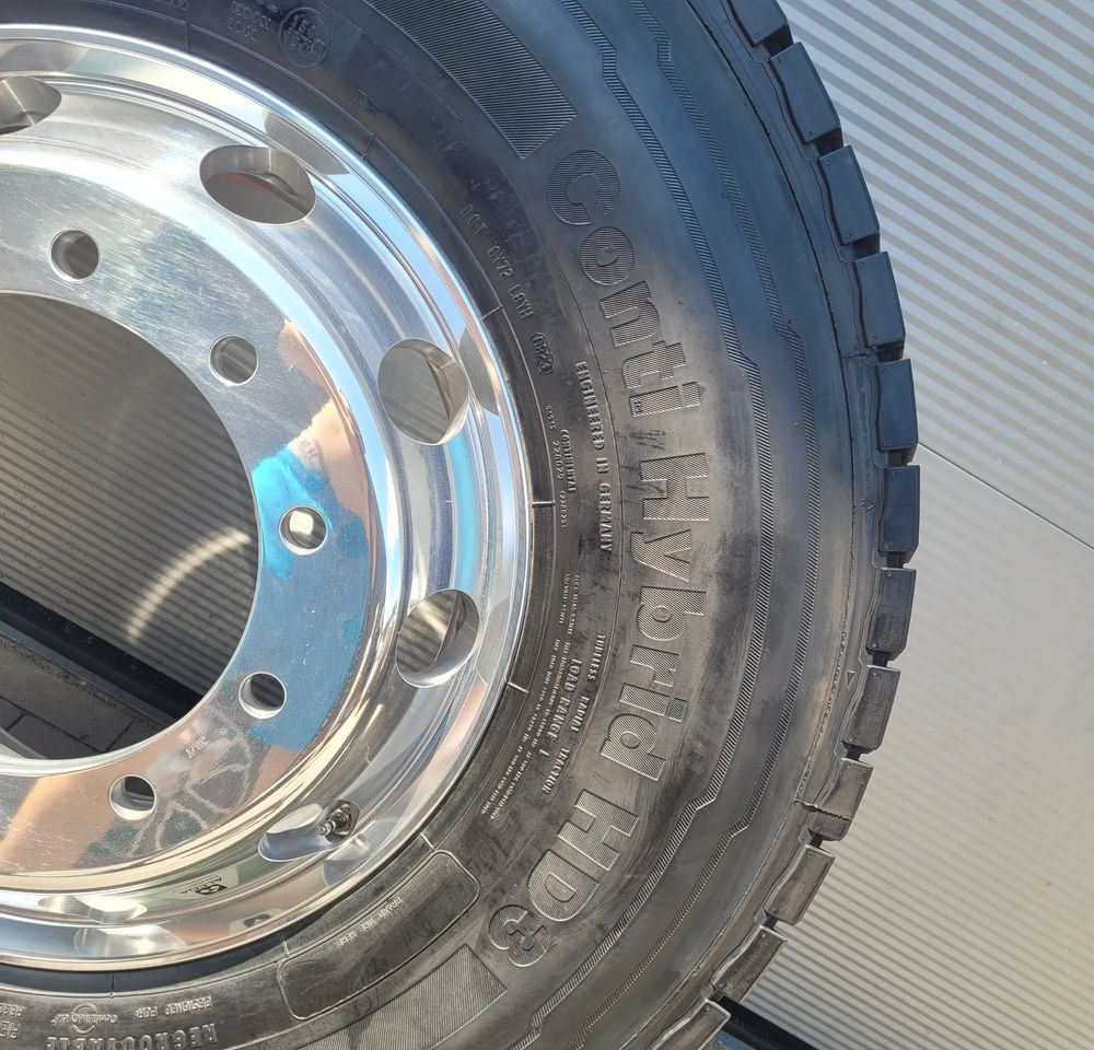 KOŁO CONTINENTAL 315/80R22.5 HYBRID HB3 ALUS ALCOA 9.00 NOWA Chwalim116 - Jantes e pneus por Camião: foto 2 KOŁO CONTINENTAL 315/80R22.5 HYBRID HB3 ALUS ALCOA 9.00 NOWA Chwalim116 - Jantes e pneus por Camião: foto 2