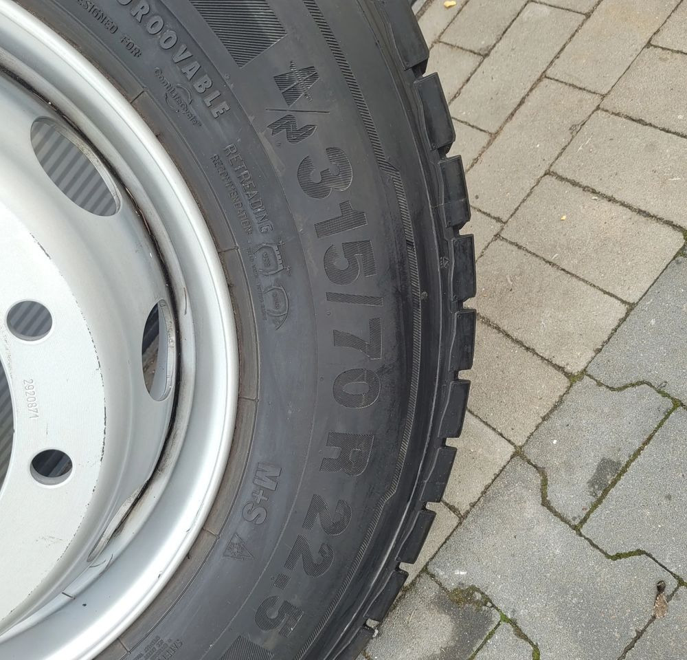 KOŁO CONTINENTAL CONTI HYBRID HD3 315/70R22.5 FELGA 9.00 - Jantes e pneus por Camião: foto 3 KOŁO CONTINENTAL CONTI HYBRID HD3 315/70R22.5 FELGA 9.00 - Jantes e pneus por Camião: foto 3