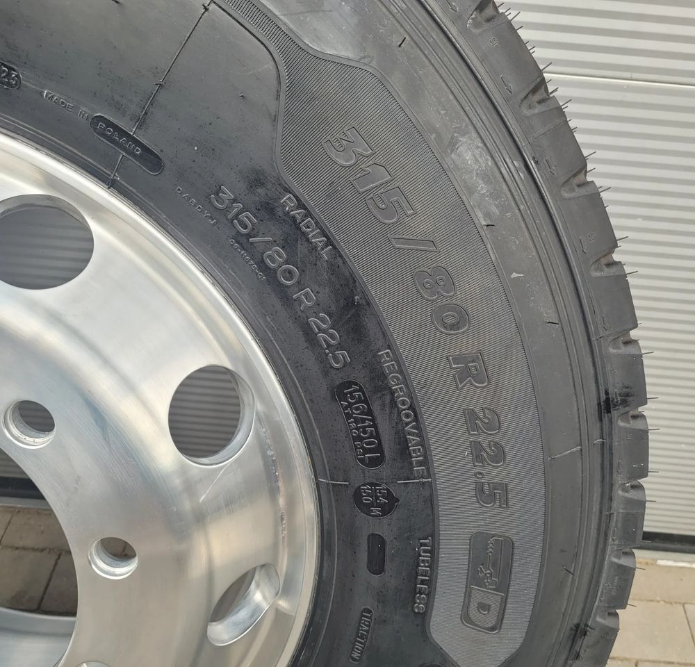 KOŁO NOWE ALCOA 9.00 MICHELIN X LINE 315/80R22.5 CHWALIM116 - Jantes e pneus por Camião: foto 2 KOŁO NOWE ALCOA 9.00 MICHELIN X LINE 315/80R22.5 CHWALIM116 - Jantes e pneus por Camião: foto 2