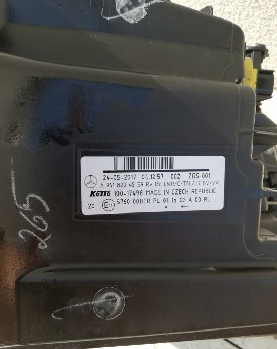 Lampy MERCEDES ACTROS Mp4 Antos ORYGINAŁ - Farol dianteira por Camião: foto 3 Lampy MERCEDES ACTROS Mp4 Antos ORYGINAŁ - Farol dianteira por Camião: foto 3