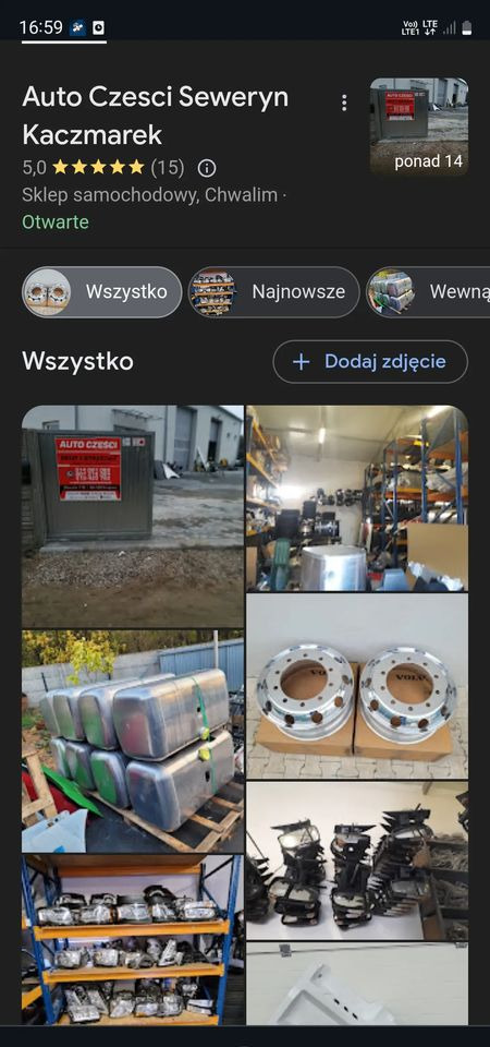 MASKA ATRAPA VOLVO FH4 ORYGINAŁ CHWALIM116 - Carroceria e exterior por Camião: foto 5 MASKA ATRAPA VOLVO FH4 ORYGINAŁ CHWALIM116 - Carroceria e exterior por Camião: foto 5