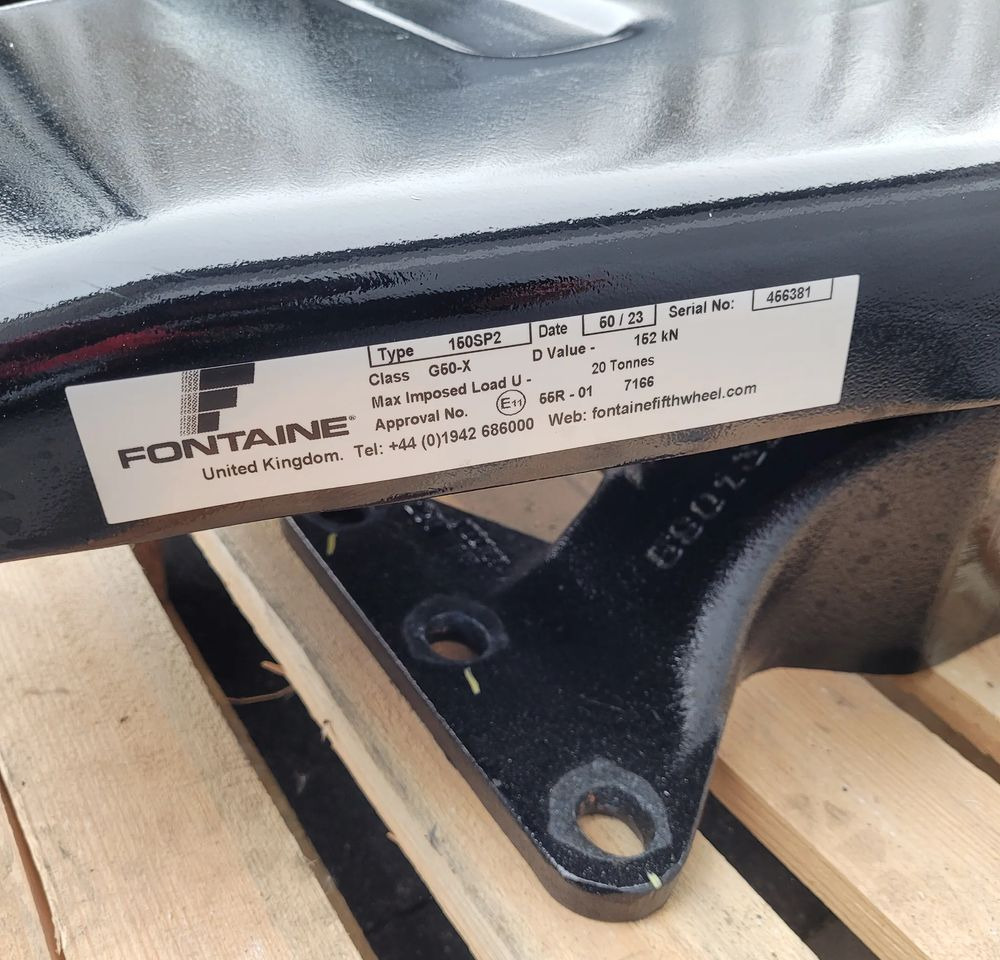 SIODŁO NOWE FONTAINE TYPE 150SP2 230MM.DAF 1740185 CHWALIM116 - Quinta-roda por Camião: foto 5 SIODŁO NOWE FONTAINE TYPE 150SP2 230MM.DAF 1740185 CHWALIM116 - Quinta-roda por Camião: foto 5