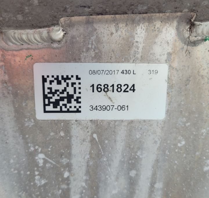 ZBIORNIK PALIWA DAF XF CF 430L 1681824 Euro6 - Tanque de combustível por Camião: foto 4 ZBIORNIK PALIWA DAF XF CF 430L 1681824 Euro6 - Tanque de combustível por Camião: foto 4