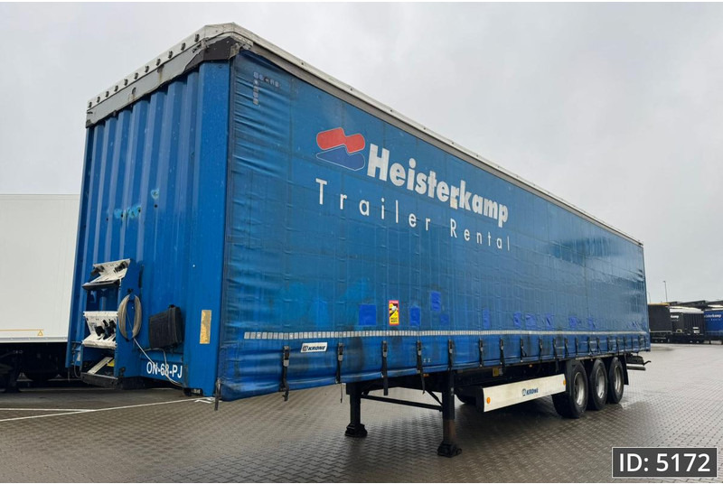 Krone SD / BPW Drum - Semi-reboque de lona: foto 1 Krone SD / BPW Drum - Semi-reboque de lona: foto 1