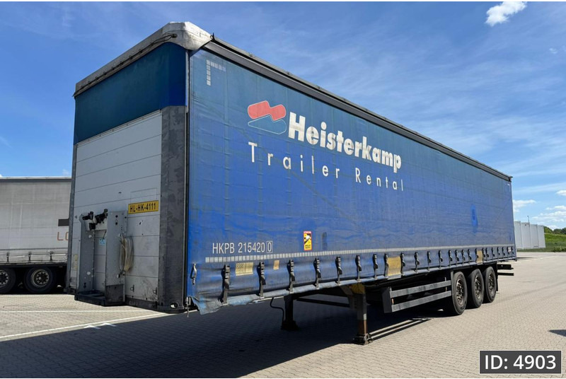 Semi-reboque de lona Schmitz Cargobull SCB*S3T / Disk brakes / Huckepack: foto 1
