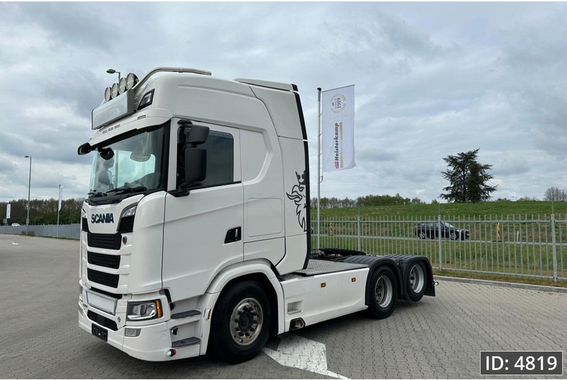 Scania S650 Topline, Euro 6, 6x2 / Retarder / Standklima / PTO / Leather / Sliding 5th wheel, Intarder - Tractor: foto 1 Scania S650 Topline, Euro 6, 6x2 / Retarder / Standklima / PTO / Leather / Sliding 5th wheel, Intarder - Tractor: foto 1