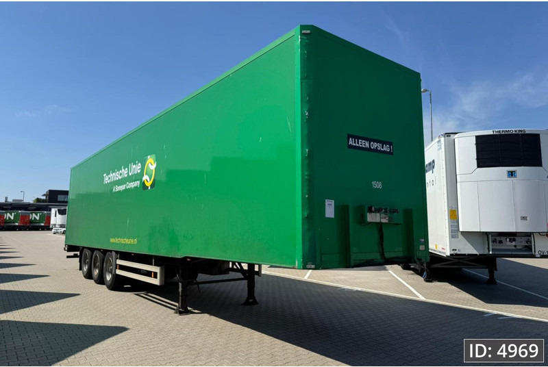 Van Eck PT-3 / BPW Drum / Roll up door - Semi-reboque furgão: foto 4 Van Eck PT-3 / BPW Drum / Roll up door - Semi-reboque furgão: foto 4
