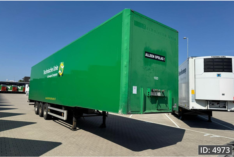 Van Eck PT-3 / BPW Drum / Roll up door - Semi-reboque furgão: foto 4 Van Eck PT-3 / BPW Drum / Roll up door - Semi-reboque furgão: foto 4