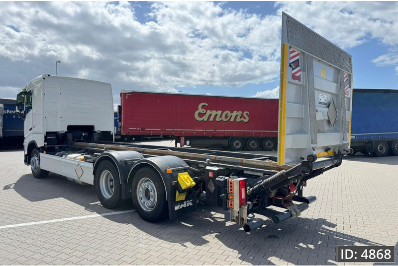 Volvo FH 500 Globetrotter, Euro 6, / 6x2 / Hydraulic body / frame 7.4 m / Tail lift - Camião transportador de contêineres/ Caixa móvel: foto 2 Volvo FH 500 Globetrotter, Euro 6, / 6x2 / Hydraulic body / frame 7.4 m / Tail lift - Camião transportador de contêineres/ Caixa móvel: foto 2