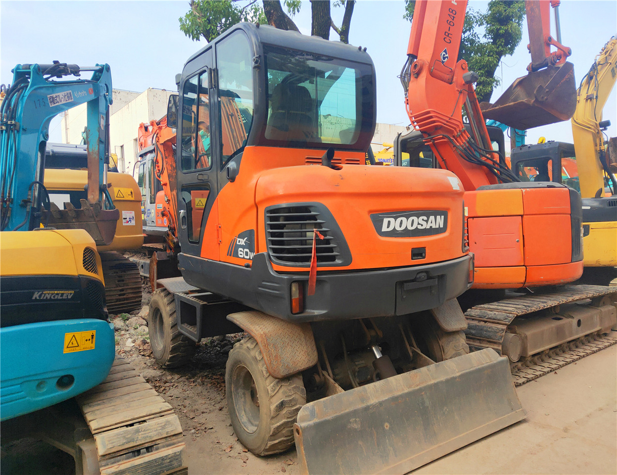 DOOSAN Mini Excavator DX60W Click Here for Discount - Mini escavadeira: foto 2 DOOSAN Mini Excavator DX60W Click Here for Discount - Mini escavadeira: foto 2