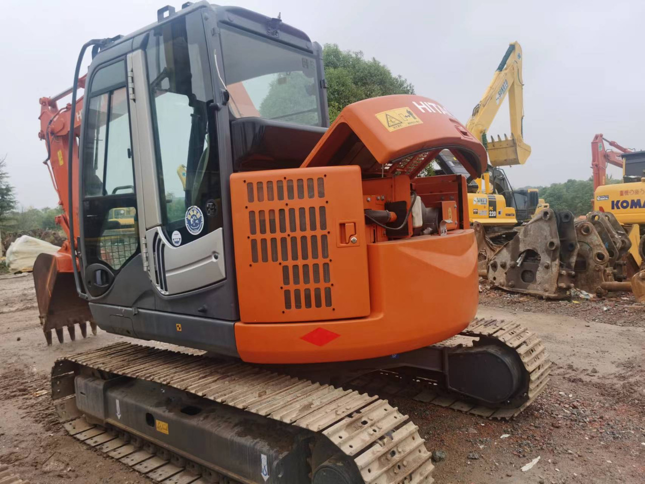 HITACHI ZX75US - Escavadora de rastos: foto 2 HITACHI ZX75US - Escavadora de rastos: foto 2