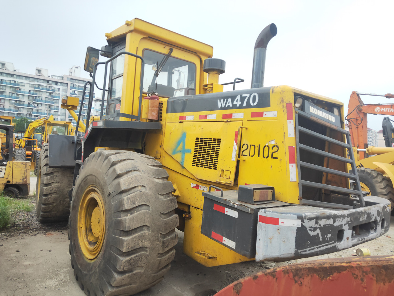 KOMATSU Wheel WA470-3 With a fork - Pá carregadora de rodas: foto 4 KOMATSU Wheel WA470-3 With a fork - Pá carregadora de rodas: foto 4