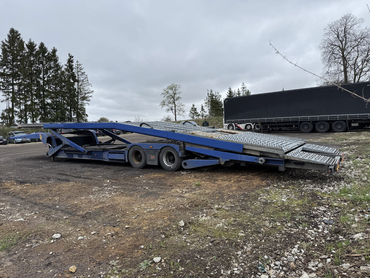 KÄSSBOHRER SP9-16L - Semi-reboque transporte de veículos: foto 2 KÄSSBOHRER SP9-16L - Semi-reboque transporte de veículos: foto 2