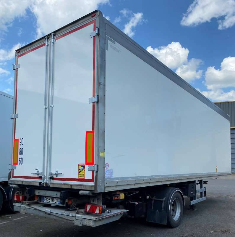 Semi-remorque 1 Essieu DISTRIBOX HAYON 24 PALETTES 2 PORTES AR 2M80 - Semi-reboque furgão: foto 4 Semi-remorque 1 Essieu DISTRIBOX HAYON 24 PALETTES 2 PORTES AR 2M80 - Semi-reboque furgão: foto 4