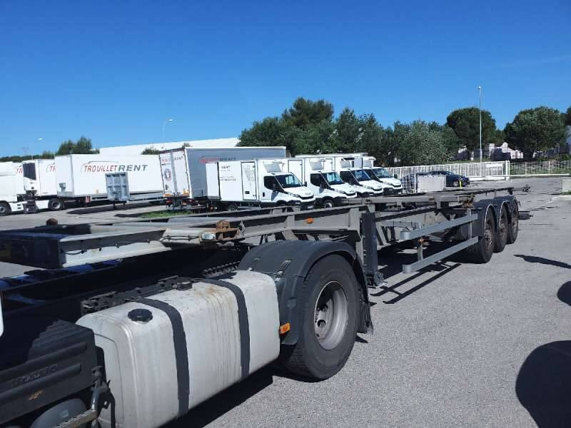 Semi-remorque 3 Essieux 38 TONNES CHARIOT COULISSANT - Semi-reboque transportador de contêineres/ Caixa móvel: foto 3 Semi-remorque 3 Essieux 38 TONNES CHARIOT COULISSANT - Semi-reboque transportador de contêineres/ Caixa móvel: foto 3