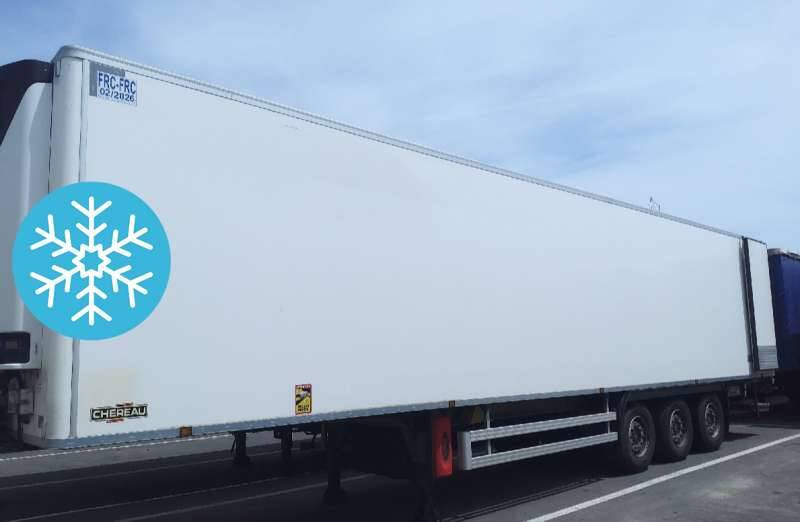 Semi-remorque 3 Essieux FRIGO 38 TONNES HAYON CAISSE CHEREAU GROUPE CARRIER VECTOR HE 19 MT - Semi-reboque frigorífico: foto 1 Semi-remorque 3 Essieux FRIGO 38 TONNES HAYON CAISSE CHEREAU GROUPE CARRIER VECTOR HE 19 MT - Semi-reboque frigorífico: foto 1