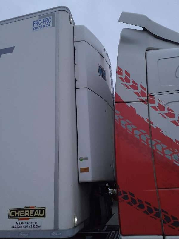 Semi-remorque 3 Essieux FRIGO 38 TONNES HAYON CAISSE CHEREAU GROUPE THERMOKING SLXI SPECTRUM - Semi-reboque frigorífico: foto 4 Semi-remorque 3 Essieux FRIGO 38 TONNES HAYON CAISSE CHEREAU GROUPE THERMOKING SLXI SPECTRUM - Semi-reboque frigorífico: foto 4