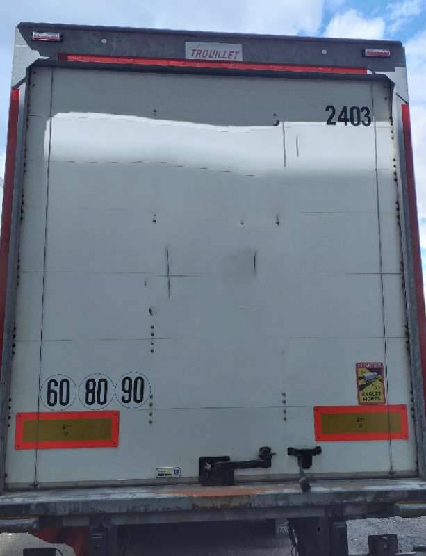 Semi-remorque 3 Essieux SEMI RECONDITONNEE -38 TONNES PORTE RELEVANTE - Semi-reboque furgão: foto 3 Semi-remorque 3 Essieux SEMI RECONDITONNEE -38 TONNES PORTE RELEVANTE - Semi-reboque furgão: foto 3