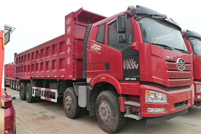 FAW FAW J6P 420HP Dump Truck for Sale in Tanzania - Camião basculante: foto 2 FAW FAW J6P 420HP Dump Truck for Sale in Tanzania - Camião basculante: foto 2