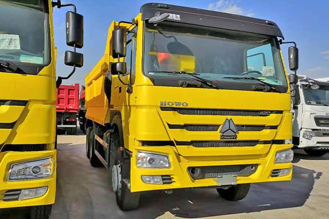 SINOTRUK Howo 400 10 Wheeler Dump Truck for Sale Price in Sierra Leone - Camião basculante: foto 1 SINOTRUK Howo 400 10 Wheeler Dump Truck for Sale Price in Sierra Leone - Camião basculante: foto 1