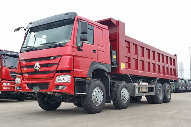 SINOTRUK Sinotruk Howo 380 8X4 Dump Truck for Sale in Senegal - Camião basculante: foto 2 SINOTRUK Sinotruk Howo 380 8X4 Dump Truck for Sale in Senegal - Camião basculante: foto 2