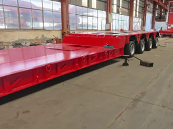 TITAN 4 Axle 100 Ton Lowboy Trailer for Sale in Zambia - Semi-reboque: foto 5 TITAN 4 Axle 100 Ton Lowboy Trailer for Sale in Zambia - Semi-reboque: foto 5