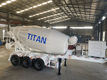 TITAN Cement Mixer Trailer for Sale in Congo - Semi-reboque: foto 3 TITAN Cement Mixer Trailer for Sale in Congo - Semi-reboque: foto 3