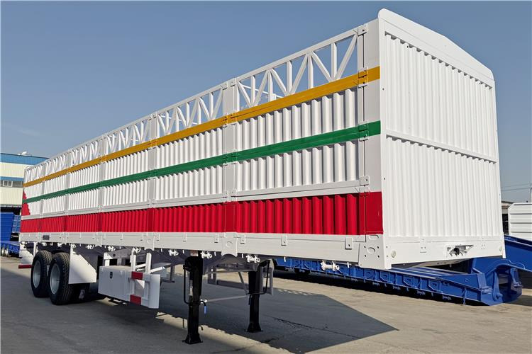 TITAN 2 Axle Fence Cargo Trailer with Bogie Suspension for Sale In Zimbabwe - Semi-reboque transporte de gado: foto 1 TITAN 2 Axle Fence Cargo Trailer with Bogie Suspension for Sale In Zimbabwe - Semi-reboque transporte de gado: foto 1
