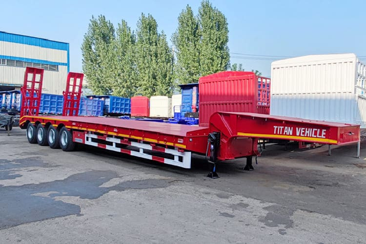 TITAN 4 Axle Low Loader Trailer for Sale in Jamaica - Semi-reboque baixa: foto 2 TITAN 4 Axle Low Loader Trailer for Sale in Jamaica - Semi-reboque baixa: foto 2