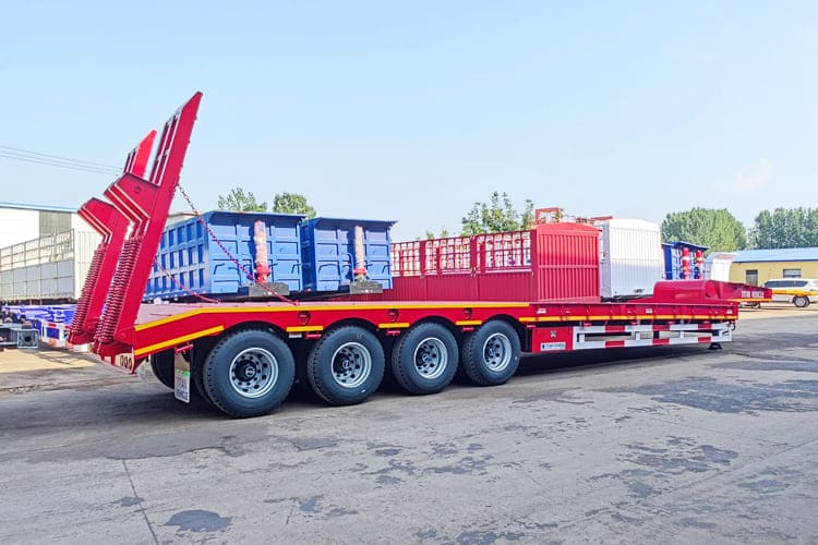 TITAN 4 Axle Low Loader Trailer for Sale in Jamaica - Semi-reboque baixa: foto 3 TITAN 4 Axle Low Loader Trailer for Sale in Jamaica - Semi-reboque baixa: foto 3