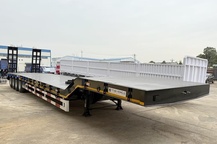 TITAN 4 Axle Lowbed Trailer for Sale in Mali - Semi-reboque baixa: foto 2 TITAN 4 Axle Lowbed Trailer for Sale in Mali - Semi-reboque baixa: foto 2