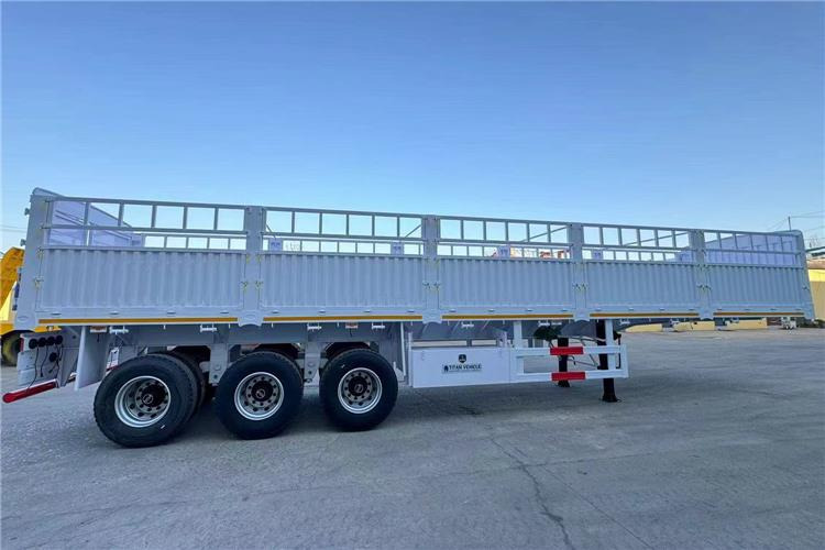 TITAN In Stock 30/40/50 Ton Fence Semi Trailer Transport Cargo Bulk In Senegal - Semi-reboque transporte de gado: foto 5 TITAN In Stock 30/40/50 Ton Fence Semi Trailer Transport Cargo Bulk In Senegal - Semi-reboque transporte de gado: foto 5