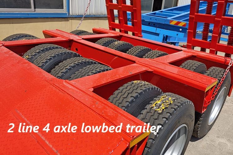 TITAN Lowbed Trailer for Sale in Saudi Arabia - Semi-reboque baixa: foto 3 TITAN Lowbed Trailer for Sale in Saudi Arabia - Semi-reboque baixa: foto 3