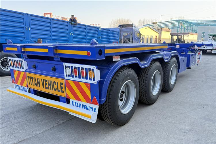 TITAN Sales Promotion 40 feet Container Trailer for Sale In Mexico - Semi-reboque chassi: foto 1 TITAN Sales Promotion 40 feet Container Trailer for Sale In Mexico - Semi-reboque chassi: foto 1