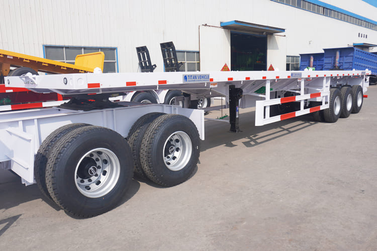 TITAN Superlink Flat Deck Trailer for Sale in Saudi Arabia - Semi-reboque plataforma/ Caixa aberta: foto 3 TITAN Superlink Flat Deck Trailer for Sale in Saudi Arabia - Semi-reboque plataforma/ Caixa aberta: foto 3
