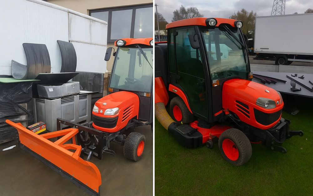 Kubota BX350 4x4 Traktorek komunalny kosiarka pług piaskarka pełen osprzęt - Trator municipal: foto 1 Kubota BX350 4x4 Traktorek komunalny kosiarka pług piaskarka pełen osprzęt - Trator municipal: foto 1