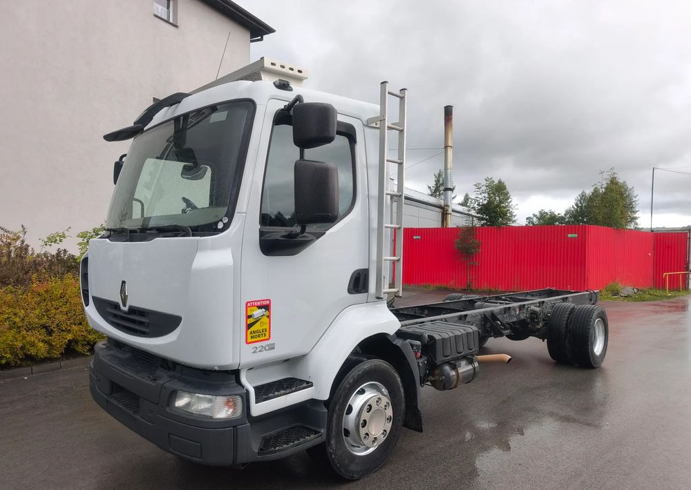 Renault Midlum 220.14 220.16 rama do zabudowy poduszka - Camião chassi: foto 1 Renault Midlum 220.14 220.16 rama do zabudowy poduszka - Camião chassi: foto 1